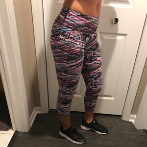 Fabletics Multicolor Patterned Leggings